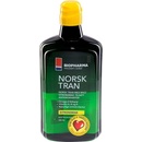 Doplnky stravy Biopharma Nórsky rybí olej s prírodnou citrónovou príchuťou Norsk Tran 375 ml