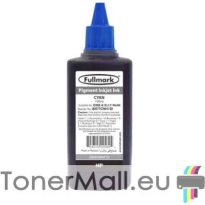 Compatible Универсално пигментно мастило за мастилени касети, 100 мл, Cyan