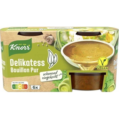 Knorr Bouillon Pur Delikatess 6 x 0,5 l