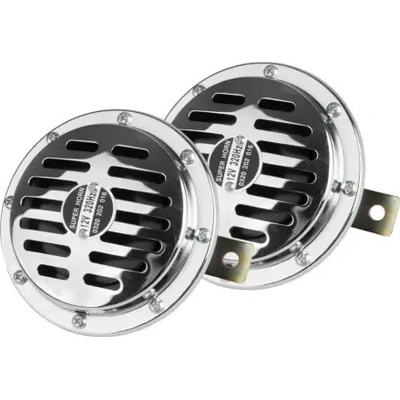 AMIO Zvuková signalizácia klaksónu chróm 125 mm 12V