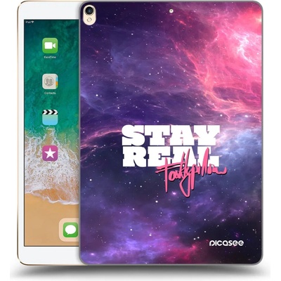 Picasee silikónový prehľadný obal Apple iPad 10.5 2017 2. generace Stay Real