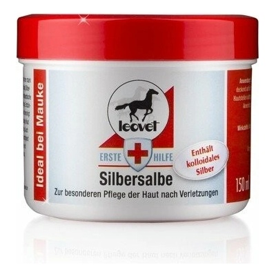 Leovet Stříbrná mast Silbersalbe s pravým koloidním stříbrem, pro hydratační a antiseptickou péči 150 ml