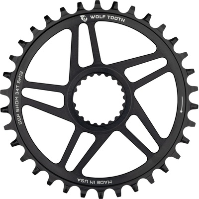 Prevodník Wolf Tooth DM pre Shimano 12s 34t boost - black uni