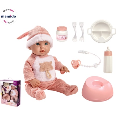 Mamido s nočníkom a príslušenstvom Baby Doll MT1220