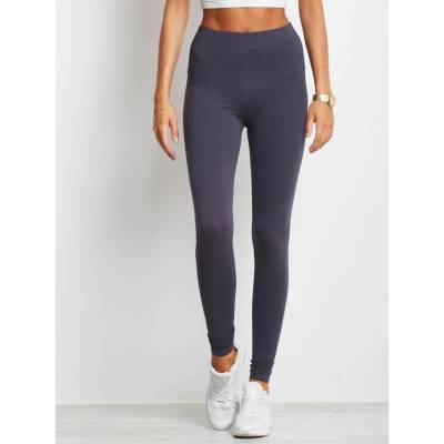 BASIC FEEL GOOD Dámske legíny BASIC tmavo šedé RV-LG-2850.22P_313081 L