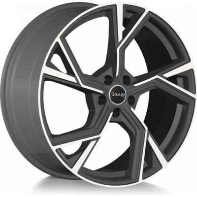 AVUS AF20 8,5x19 5x112 ET40 matt anthracite polished