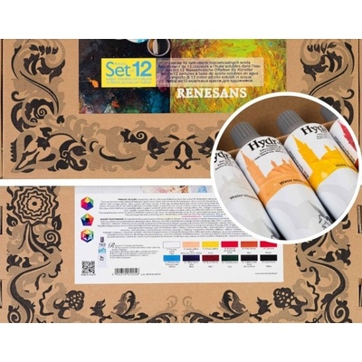 Renesans 01.1699 Комплект маслени бои 12 x 60 ml 12 бр (01.1699)