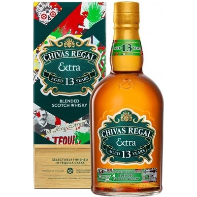 Chivas Regal Extra Tequila Cask Finish 13y 40% 0,7 l (kartón)