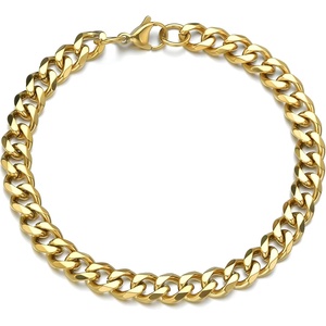 HARAHU Ръчна верига kr-34797 - Златна / 22см / 9мм kp34797