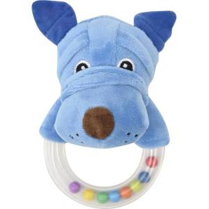Lorelli Toys - ДРЪНКАЛКА КРЪГ LORELLI TOYS КУЧЕ СИНЬО