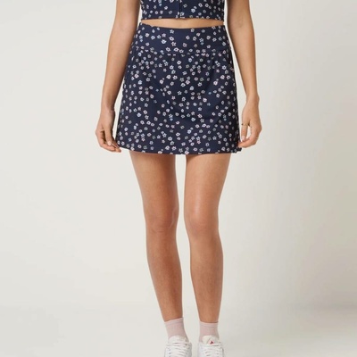 Travis Mathew Moveknit Game Set Match Skort 2.0 Navy Blazer Multi