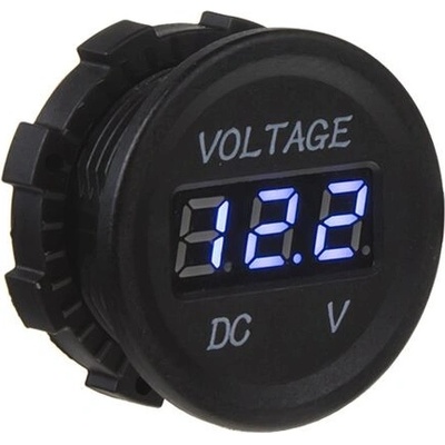 Digitální voltmetr 5-48V modrý