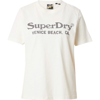 Superdry Тениска бежово, размер 10