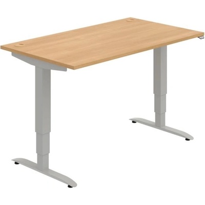 OFFICE PRO s.r.o. HOBIS výškovo nastaviteľný stôl MOTION MS 3 1400, stand.ovládanie, dub
