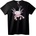 NOONEBRAND Тениска Сладко Аксолотъл - 6XL, Black