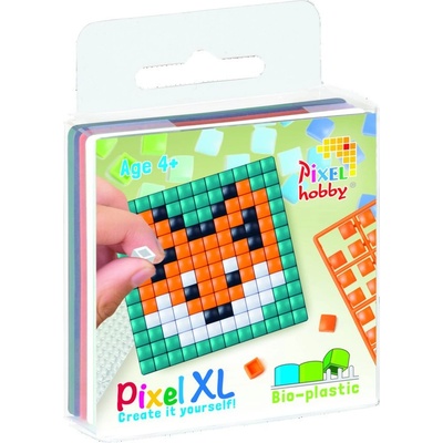 Pixelhobby Мозайка с пиксели XL, Pixelhobby, Магнит за хладилник - Лисица (27019)