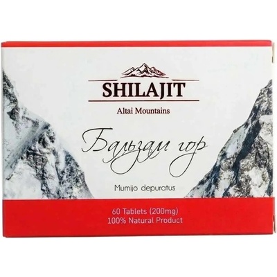 Mumijo Shilajit 100% čisté 60 tabliet
