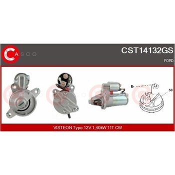 Štartér CASCO CST14132GS