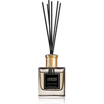 Areon Home Black Vanilla Black aróma difuzér s náplňou 150 ml
