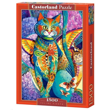 Castorland Feline fiesta 1500 pcs Пъзел 1500 броя Изкуство (C-151448-2) (C-151448-2)