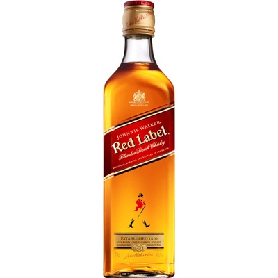 Johnnie Walker Red Label whisky 5y 40% 0,7 l (holá láhev)