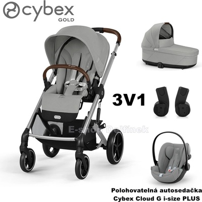 Cybex Balios s Lux Travel set Cloud G Plus i-Size Stone Grey 2025
