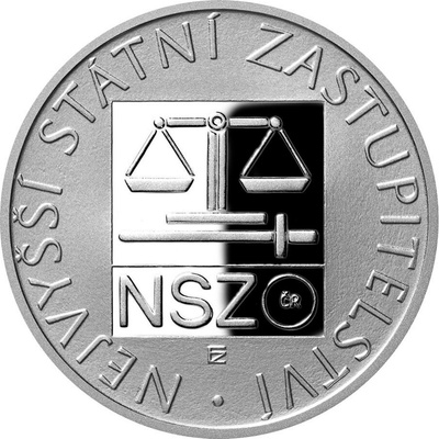 Česká mincovna Stříbrná mince 100 Kč 2024 Nejvyšší státní zastupitelství proof 9 g – Zbozi.Blesk.cz