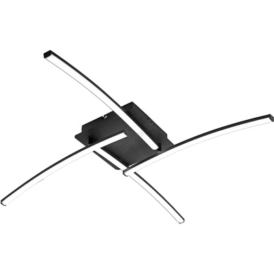 Brilagi - LED таванно осветително тяло STRIPES LED/32W/230V черно (BG0607)