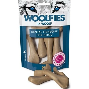 WOOLF Pamlsok Woolfies Dental Fishbone M 200 g