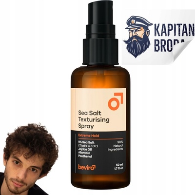 Be-Viro Sea Salt Texturising Spray Extreme Hold 50 ml
