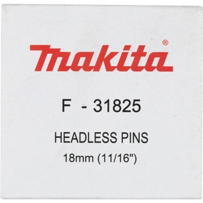 Makita pera F-31825, pro Pintacker, 0,6 x 18 mm, hřebík