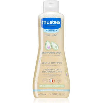 Mustela Bébé нежен шампоан за деца от раждането им 500ml