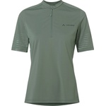 Vaude Дамска фланелка с къс ръкав за колоездене Vaude Women's Qimsa Pro Half Zip Shirt Cycling jersey - Agave - размер 42 (EU) (156-2799-0114)