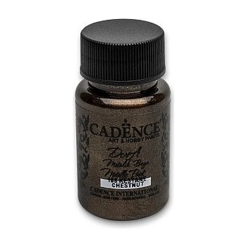 Akrylová farba CADENCE DORA METALLIC 50 ML hnedá