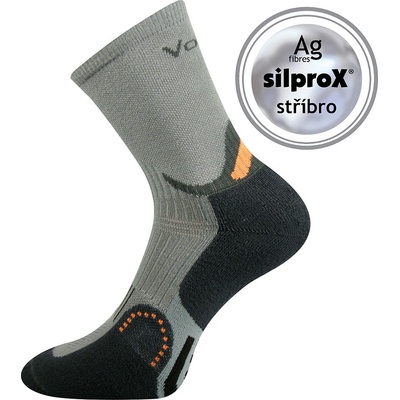 VoXX ponožky Actros svetlošedá