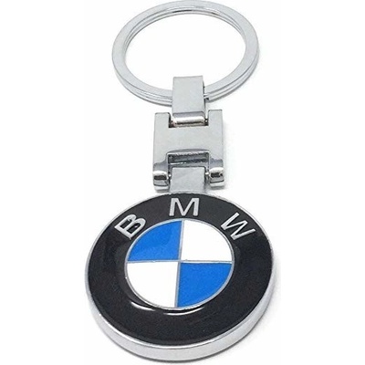 Přívěsek na klíče Nostalgic Art Retro kulatá BMW logo – Zboží Dáma