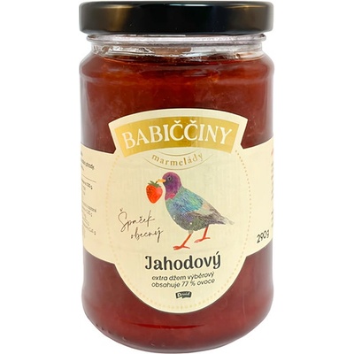 Druid Babiččiny marmelády jahoda 290 g
