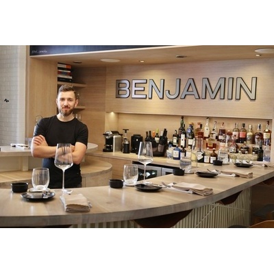 Degustační večeře s šéfkuchařem pro 2 osoby v restauraci Benjamin