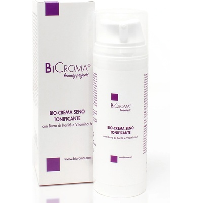 BiCroma Bio tonizující krém na prsa s bambuckým máslem 150 ml