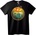 NOONEBRAND Тениска Залез Лодка Приключение - 2XL, White