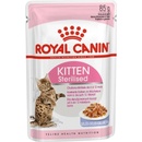 Krmivo pro kočky Royal Canin Kitten Sterilised jelly 12 x 85 g