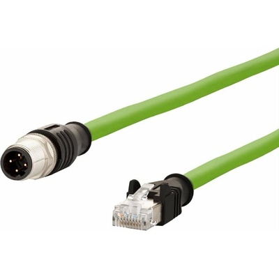 Metz Connect 142M1D15010m 12 CAT 5e SF/FTP 1m zelený
