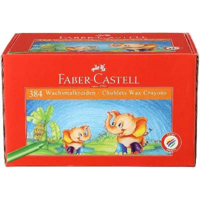 Faber-Castell trojhranné olejové pastely 120047 384 ks