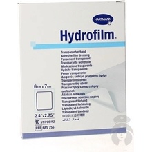 Hydrofilm náplast fixační 6 x 7 cm 10 ks