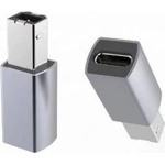 PremiumCord USB Adapter USB C - USB2.0 B (F/M)