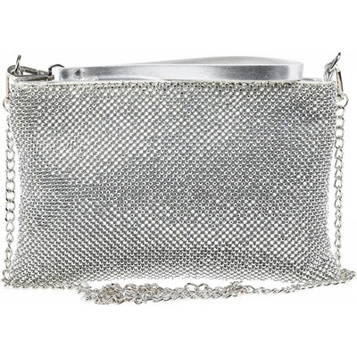 Dámska listová kabelka 01-1647 Silver