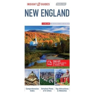 Insight Guides Travel Map New England Insight Guides