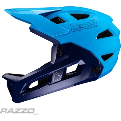 Náhradní kšilt helmy Leatt Visor MTB 2.0 Enduro V24 Cyan M-L
