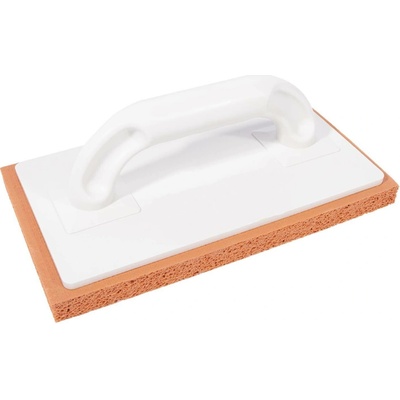 Hladítko plastové s houbou 250x140x18mm, hrubá
