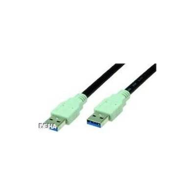 Bachmann 918.176 USB 3.0 propojovací, 1m, černý, sivý